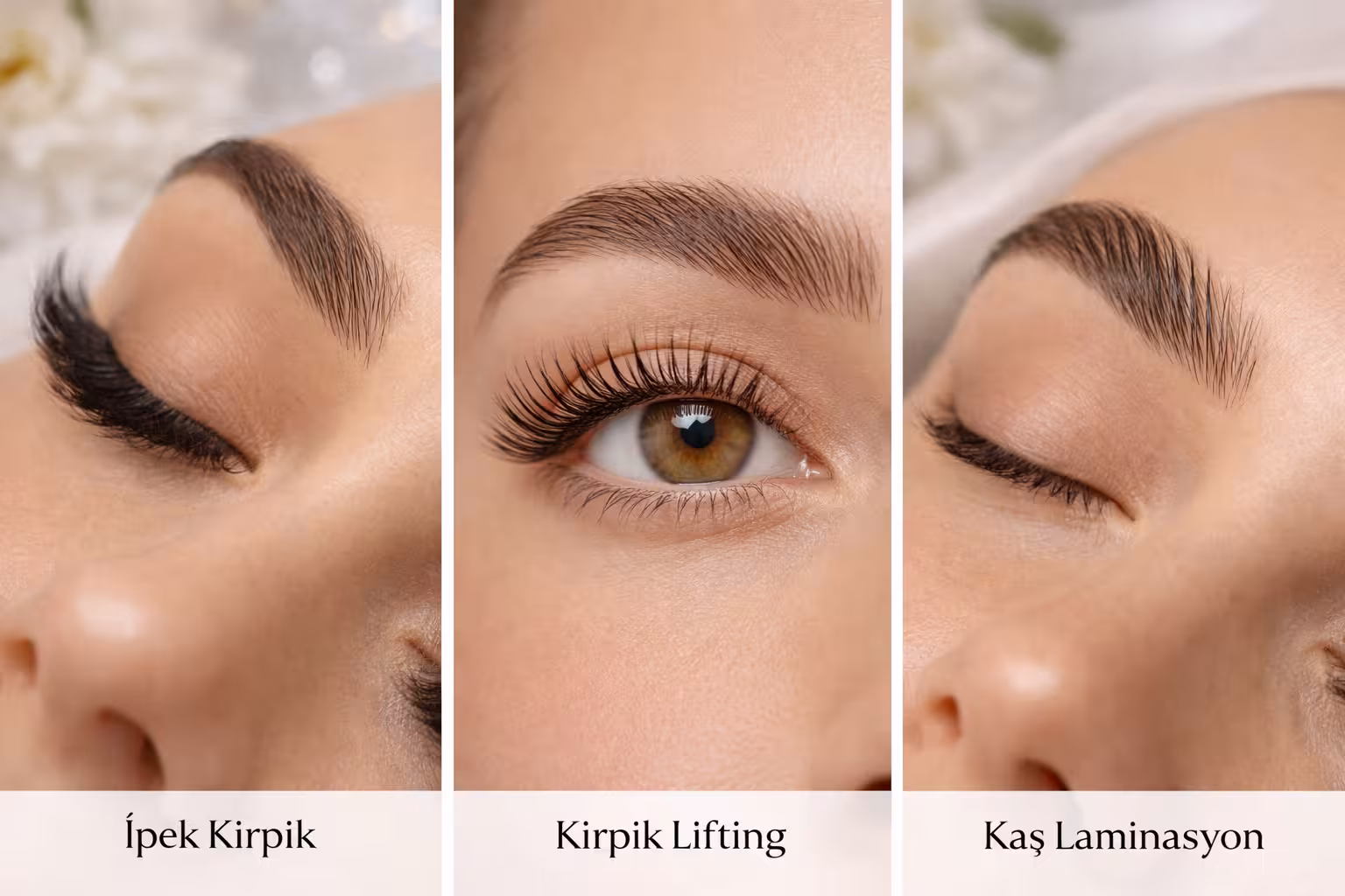 İpek Kirpik & Kirpik Lifting & Kaş Laminasyon